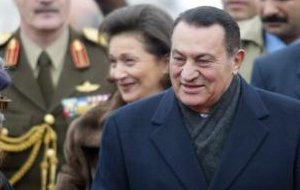 Mubarakova manželka utrpela vo vyšetrovacej väzbe infarkt