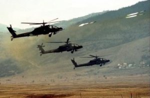 NATO nasadilo do operácii v Líbyi bojové vrtuľníky