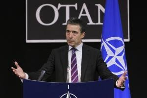 Rasmussen: NATO útoky v Líbyi nezastaví