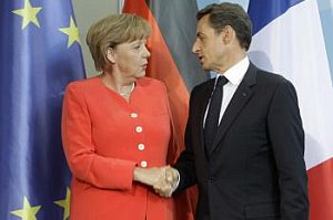 Merkelová a Sarkozy rokovali o budúcnosti eurozóny