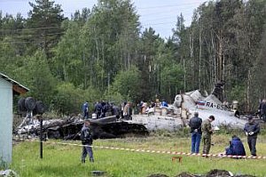 Rusko: Pri páde nákladného lietadla zahynulo všetkých 11 pasažierov