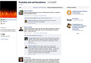 OKS sa nedarí pomocou Facebooku dosiahnuť tlak na odchod Harabina 
