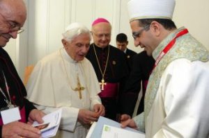 Nemecko: Pápež sa stretol s lídrami miestnych moslimov