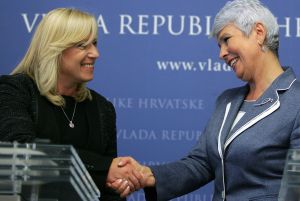 Radičová v Chorvátsku: Slovensko z eura profitovalo